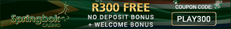 Springbok Online Casino - R100 Free No Deposit Casino